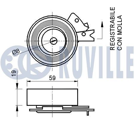 RUVILLE Rubber Buffer, suspension Article number: 835420 cheaply