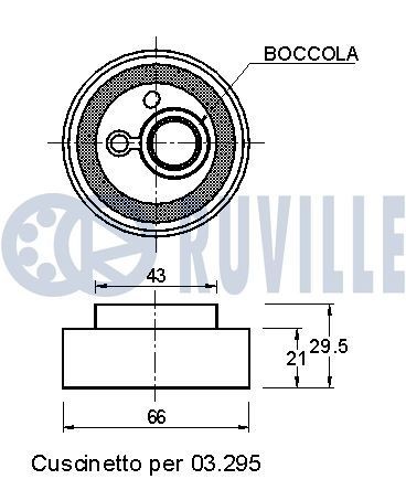 RUVILLE Generator friløbskobling Varenummer: 56556 billige