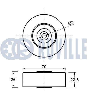RUVILLE Rubber Buffer, suspension Article number: 835882 cheaply