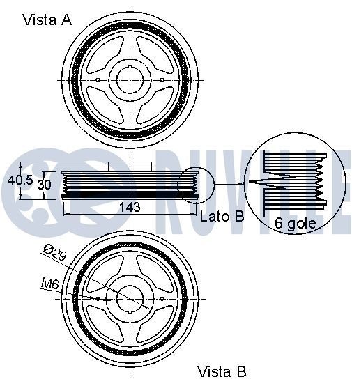 RUVILLE Chain Lock, timing chain Article number: 3451046 cheaply