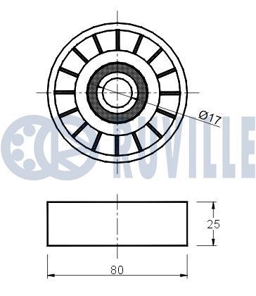 RUVILLE Rubber Buffer, suspension Article number: 835907 cheaply
