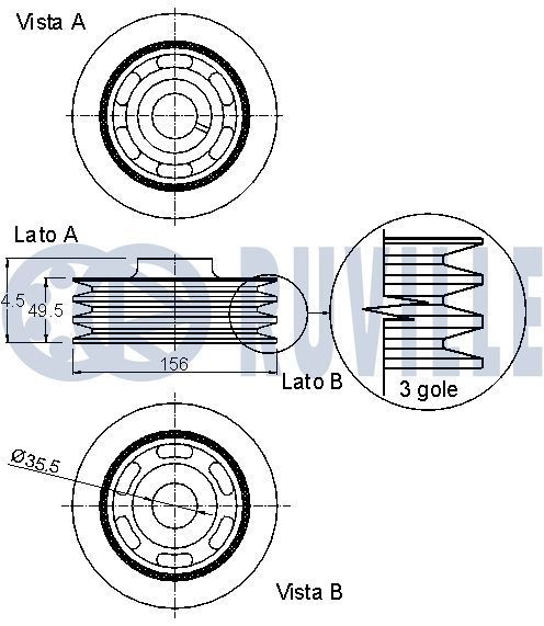 RUVILLE Tappet Article number: 265140 cheaply