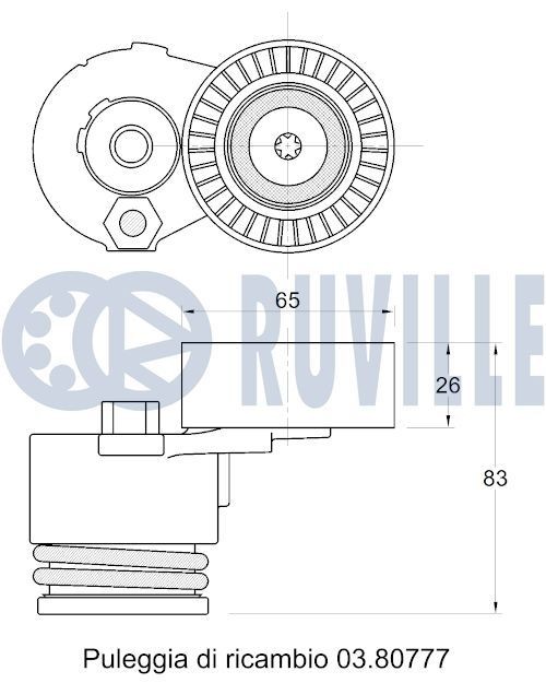 RUVILLE Injector Nozzle Article number: 375101 cheaply
