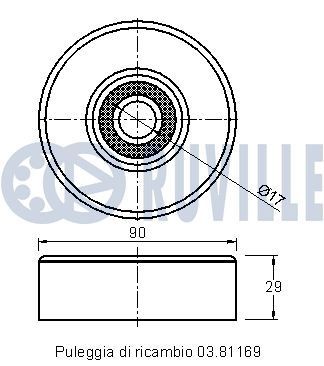 RUVILLE Timing belt kit Article number: 5595370 cheaply