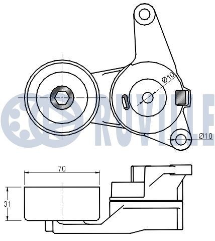 RUVILLE Wheel bearing kit Article number: 5578 cheaply