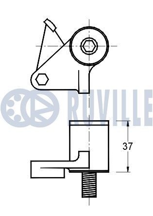 RUVILLE Steering knuckle Article number: 415701 cheaply