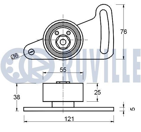 RUVILLE Timing belt kit Article number: 5582672 cheaply