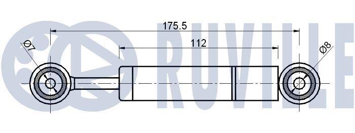 RUVILLE Camshaft adjustment valve Article number: 205801 cheaply