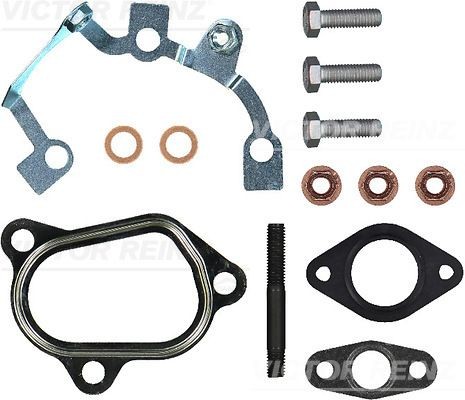 REINZ 04-10073-01 Mounting Kit, charger CORSA 1.3 CDTI 16V (F08) 70 PS Diesel 2006