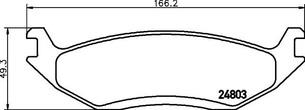 MINTEX Piduriklotsid Artikli number: MDB2386 soodsalt