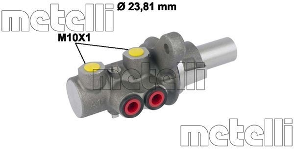 METELLI Peapiduri silinder Artikli number: 05-0778 soodsalt