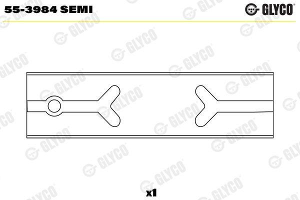 GLYCO Small End Bushes, connecting rod Article number: 55-3984 SEMI cheaply