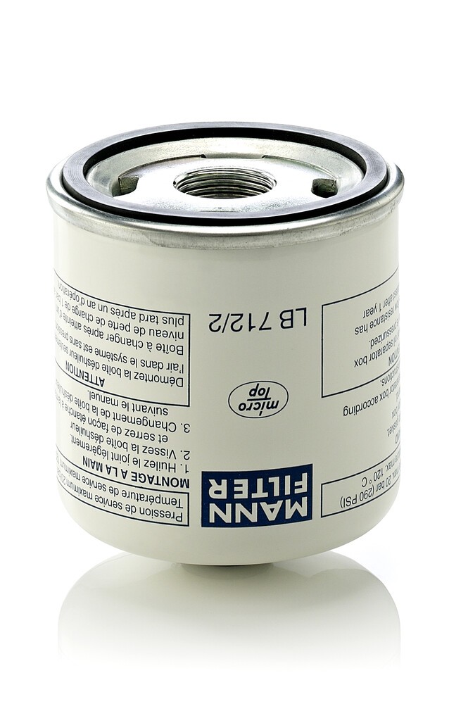 MANN-FILTER Filter, compressed air system Article number: LB 712/2 cheaply