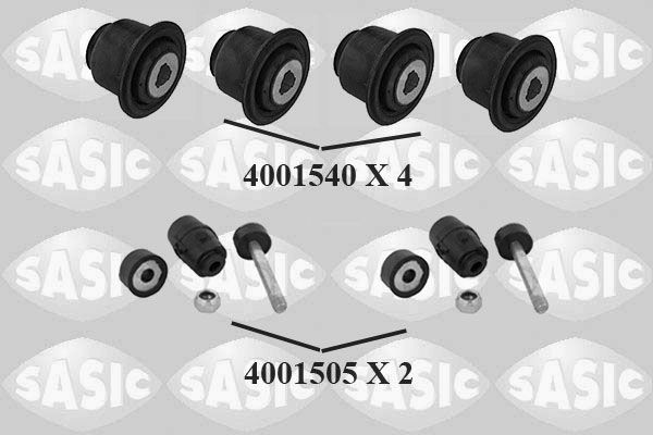 SASIC 7964003S Rep.sæt, hjulophæng CLIO 1.9 D (B/CB0E, BB0J) 64 HK Diesel 2016