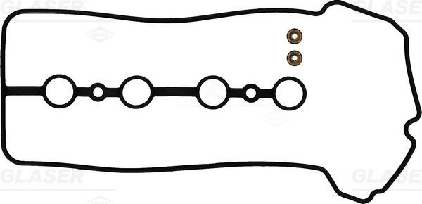 GLASER Gasket Set, cylinder head cover Article number: V37972-00 cheaply