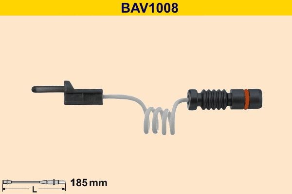 Barum Brake pad wear sensor Article number: BAV1008 cheaply