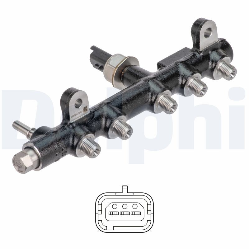 DELPHI High Pressure Pipe, injection system Article number: 28285170 cheaply
