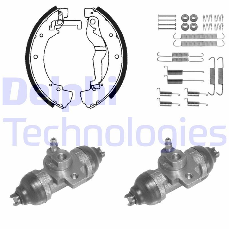 DELPHI Cable Repair Set, coolant temperature sensor Article number: 9001-931 cheaply