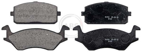 A.B.S. Brake pad set Article number: 36154 cheaply