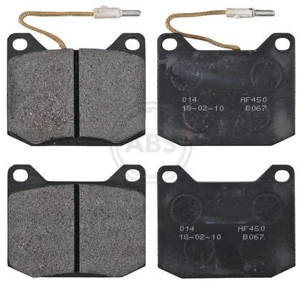 A.B.S. Brake pad set Article number: 36043 cheaply