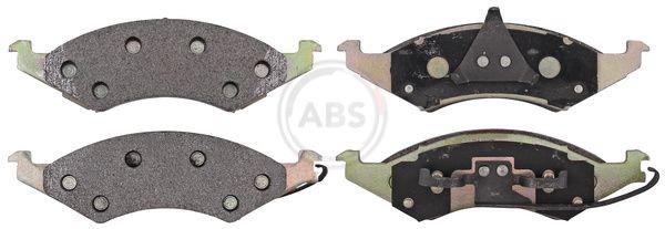 A.B.S. Brake pad set Article number: 38421 cheaply