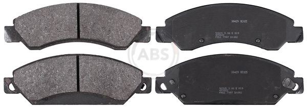 A.B.S. Brake pad set Article number: 38429 cheaply