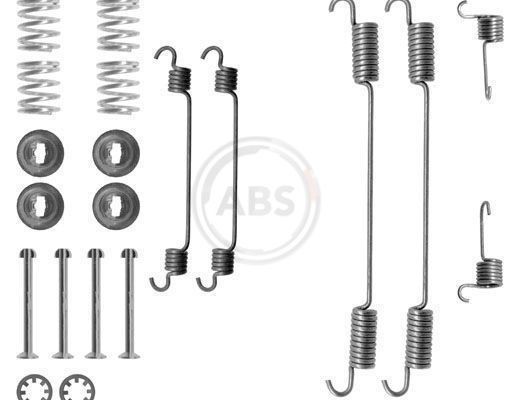 A.B.S. 0740Q Lisakomplekt, Piduriklotsid SCUDO 2.0 JTD 109 HP Diisel 2006