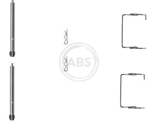 A.B.S. 1267Q Set accesorii, placute frana LAGUNA 2.2 dT 113 CP motor diesel 2002