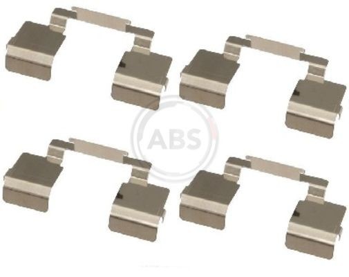 A.B.S. 1609Q Accessory Kit, disc brake pads SCÉNIC 2.0 16V (JA1B, JA1D, JA0C) 139 PS Petrol 2003