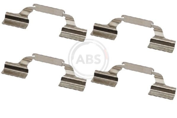 A.B.S. 1685Q Monteringssæt til bremseklodser BORA 2.3 V5 150 HK Benzin 2005