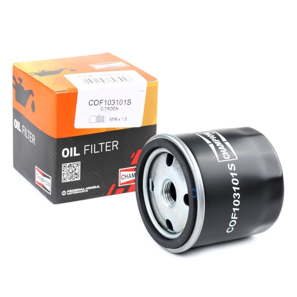 CHAMPION Oil filter Article number: COF103101S cheaply