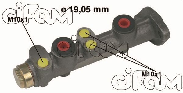 CIFAM Brake pad set Article number: 822-517-0 cheaply