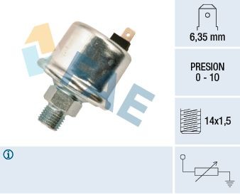 FAE Sensor, presión de aceite Número de artículo: 14630 a buen precio