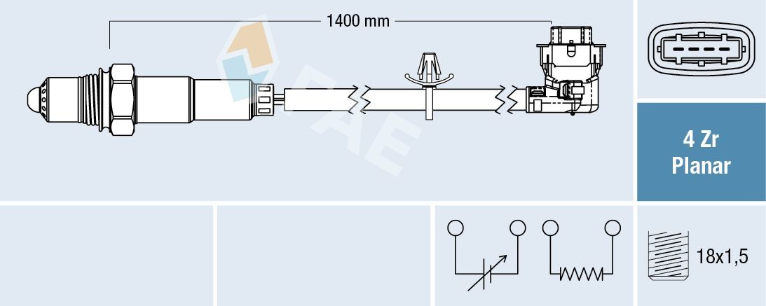 FAE Temperature Switch, coolant warning lamp Article number: 35390 cheaply