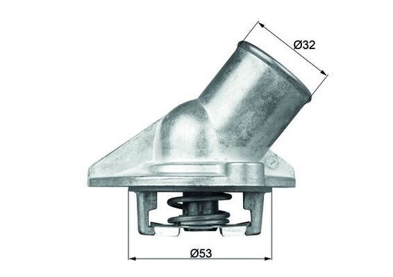 MAHLE ORIGINAL Thermostat Article number: TI 56 87D cheaply