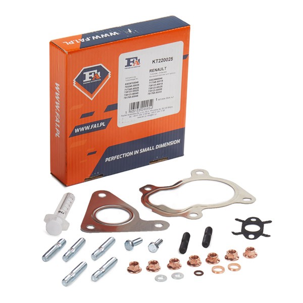 FA1 KT220025 Mounting Kit, charger SCÉNIC 1.9 dCi 102 PS Diesel 2003