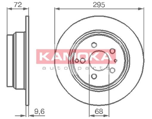 KAMOKA Piduriketas Artikli number: 1031104 soodsalt