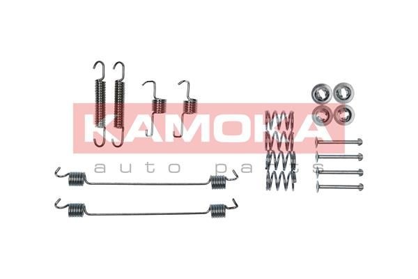 KAMOKA 1070005 Tilbehørssæt, bremsebakker CLIO 1.6 (B/CB0D, BB00) 90 HK Benzin 2016