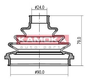KAMOKA CV boot Article number: 1146692 cheaply