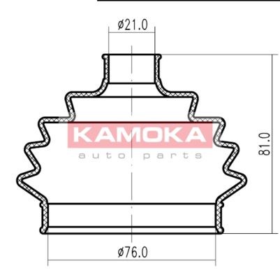 KAMOKA CV boot Article number: 1146864 cheaply