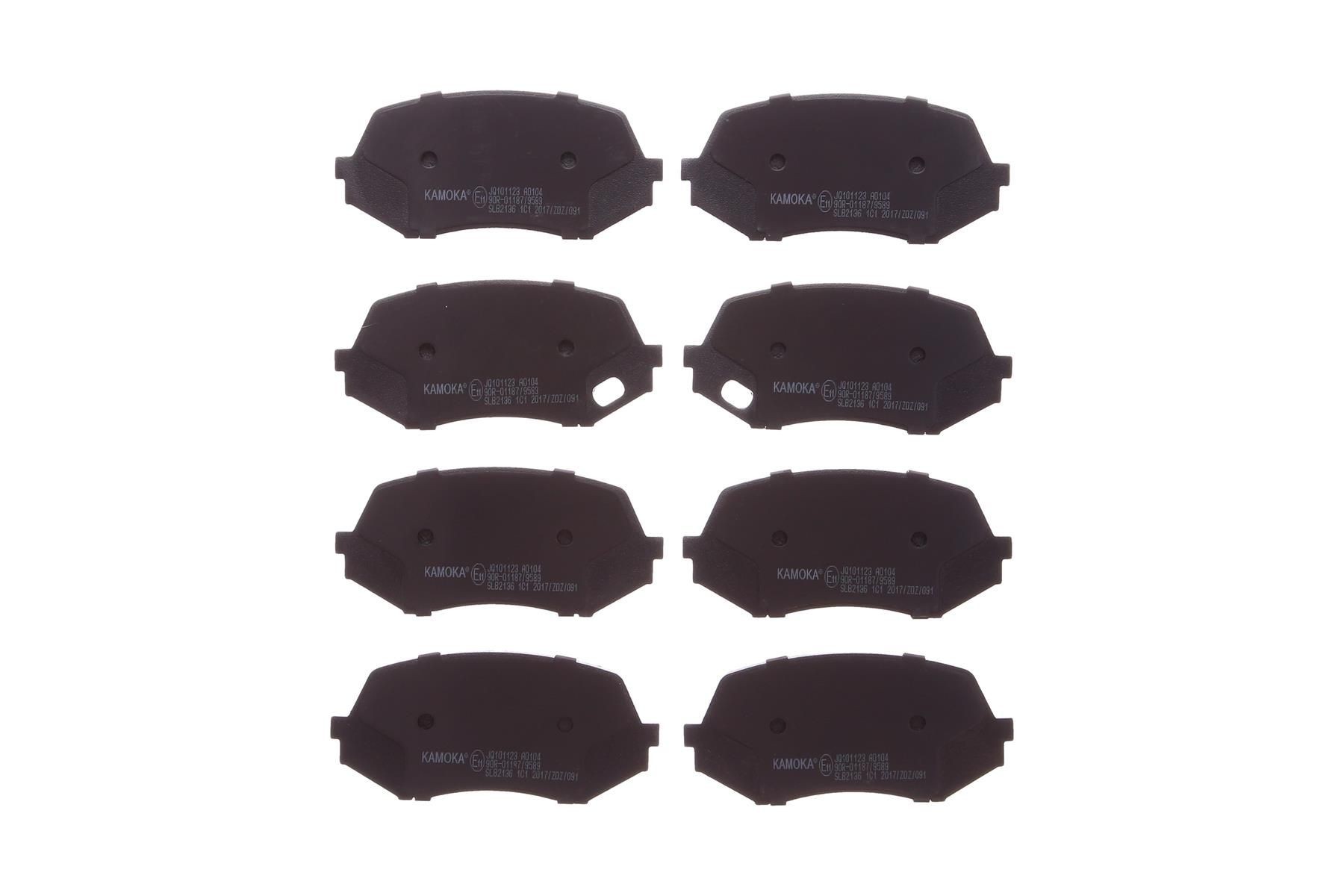 KAMOKA Brake pad set Article number: JQ101132 cheaply