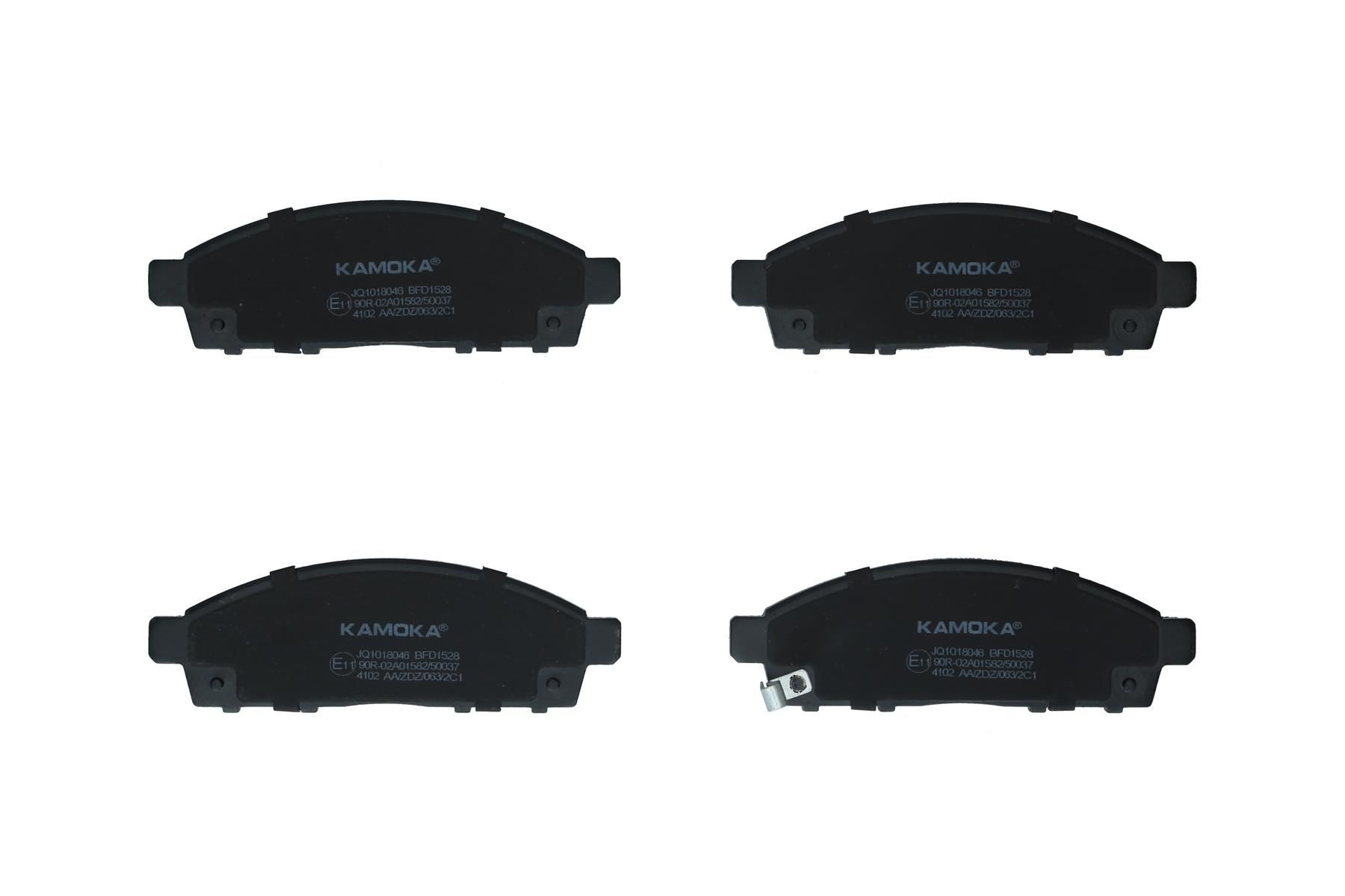 KAMOKA Brake pad set Article number: JQ1018046 cheaply