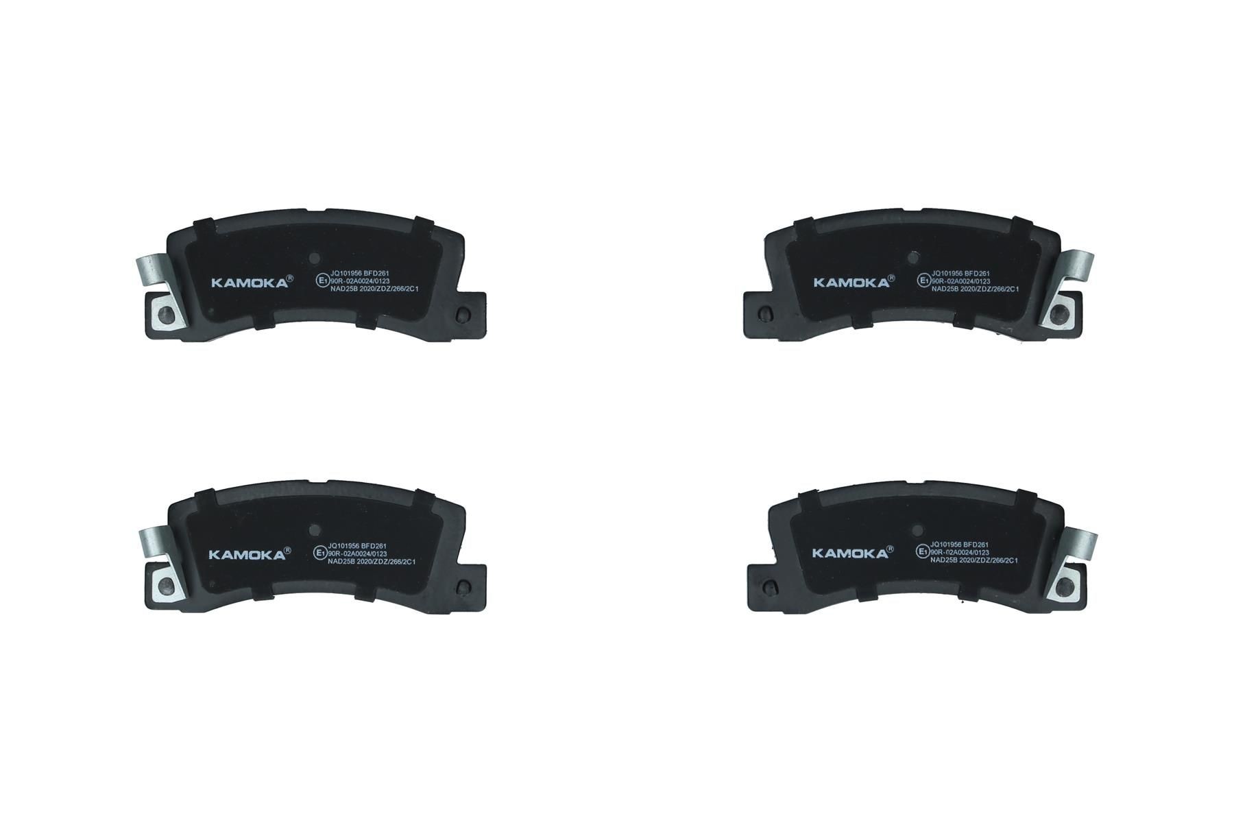 KAMOKA Brake pad set Article number: JQ101956 cheaply