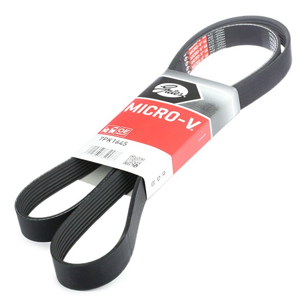 GATES Serpentine belt Article number: 7PK1645 cheaply
