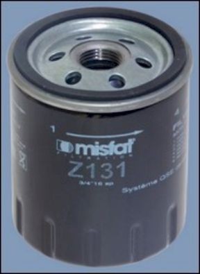 MISFAT Oil filter Article number: Z131 cheaply