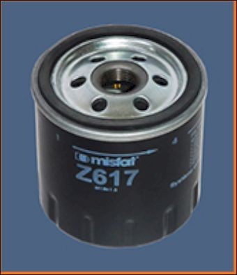 MISFAT Oil filter Article number: Z617 cheaply