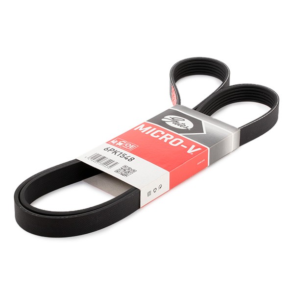 GATES Serpentine belt Article number: 6PK1548 cheaply