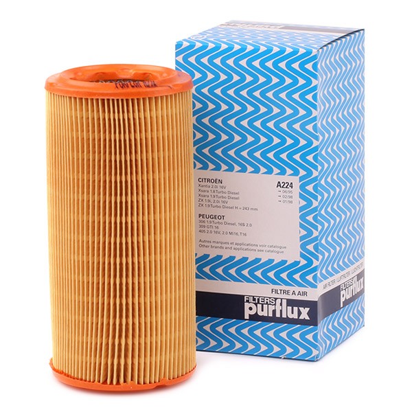 PURFLUX Air filter Article number: A224 cheaply