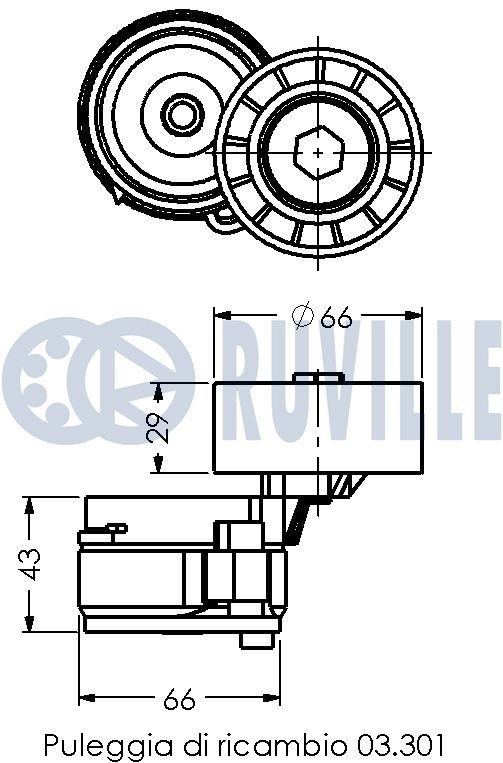 RUVILLE Timing Chain Article number: 3459042 cheaply