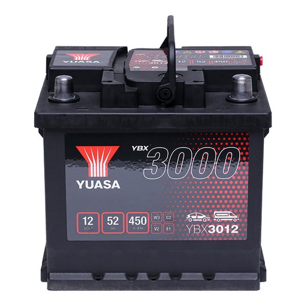 YUASA Starterbatteri Varenummer: YBX3012 billige